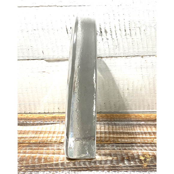 Vintage Kosta Crystal Collection Embossed Dogwood Flowers Art Glass Jackie Lynd - Picture 10 of 12